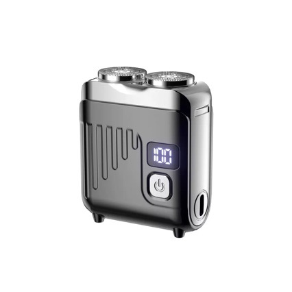 Vcd Digital Display Shaver Men's Travel Case Shaver Typec Fast Charging Portable Mini Beard Shaver