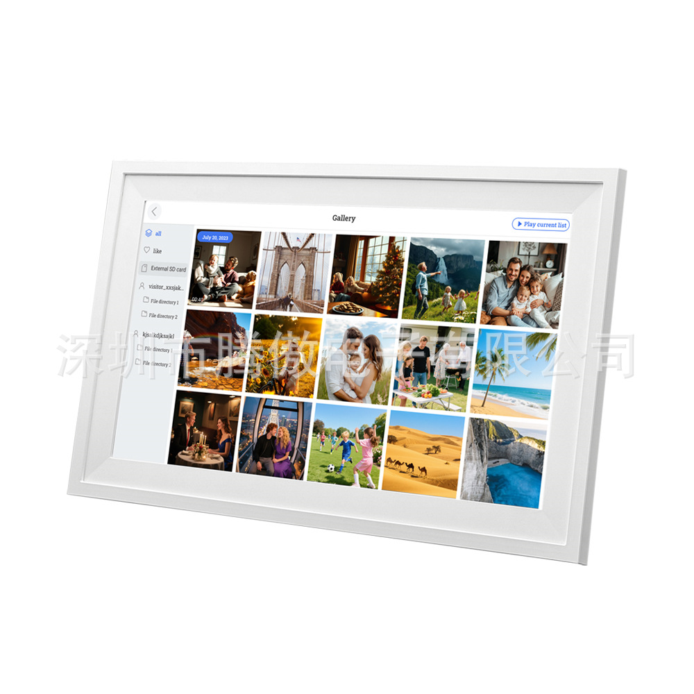 Cross-Border New Product 10.1inch Digital Photo Frame Fotocube Schedule Management Wifi Digital Calendar Cooking Plan