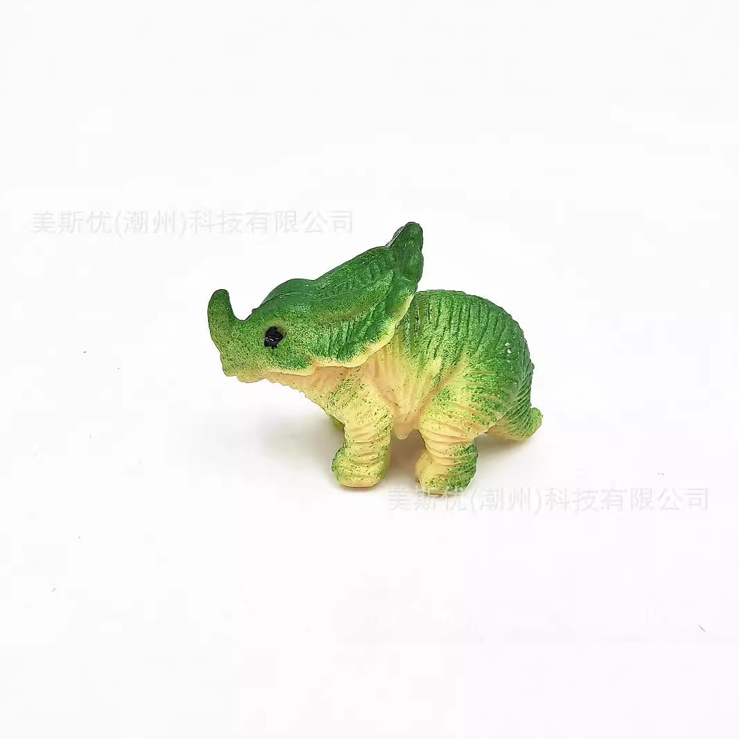 Factory Direct Approval Pvc Material 6 Spray Paint Mini Dinosaur Set Toys Kidsren's Models Wholesale Dinosaurs