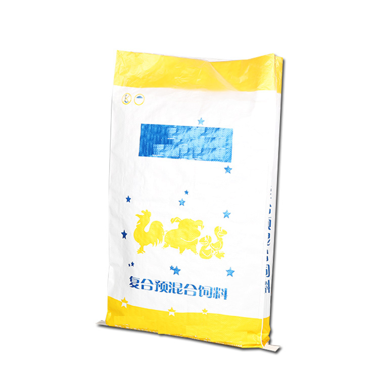 Agricultural Packaging Bag Mixed Feed 25kg 50kg Color Printed Woven Bag