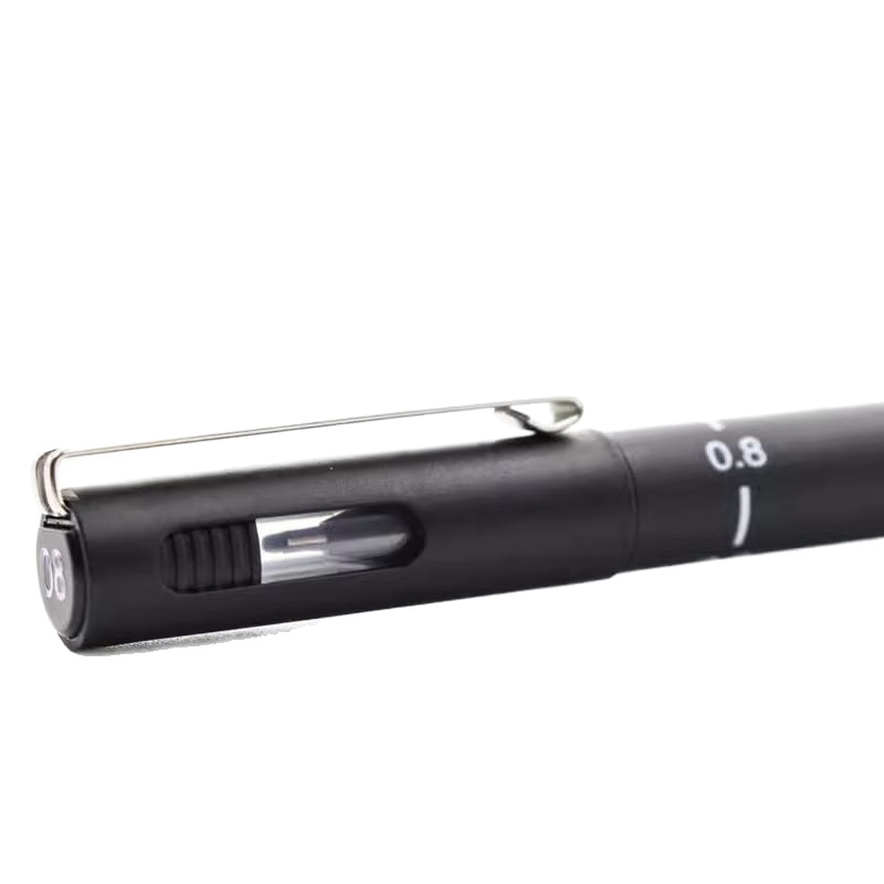 Mitsubishi Pin-200 Drawing Needle Pen Comic Design Sketch Outlining Pen Tracing Drawing Pen Multiple Specifications Black