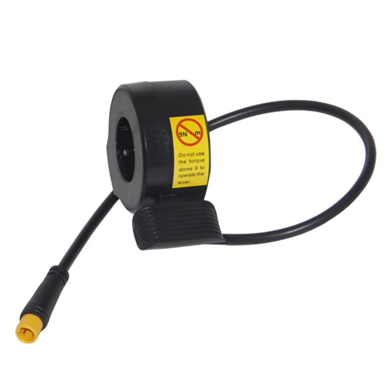 Lithium electric bicycle 130X accelerator handle speed control handle thumb variable speed control finger M8 waterproof male head