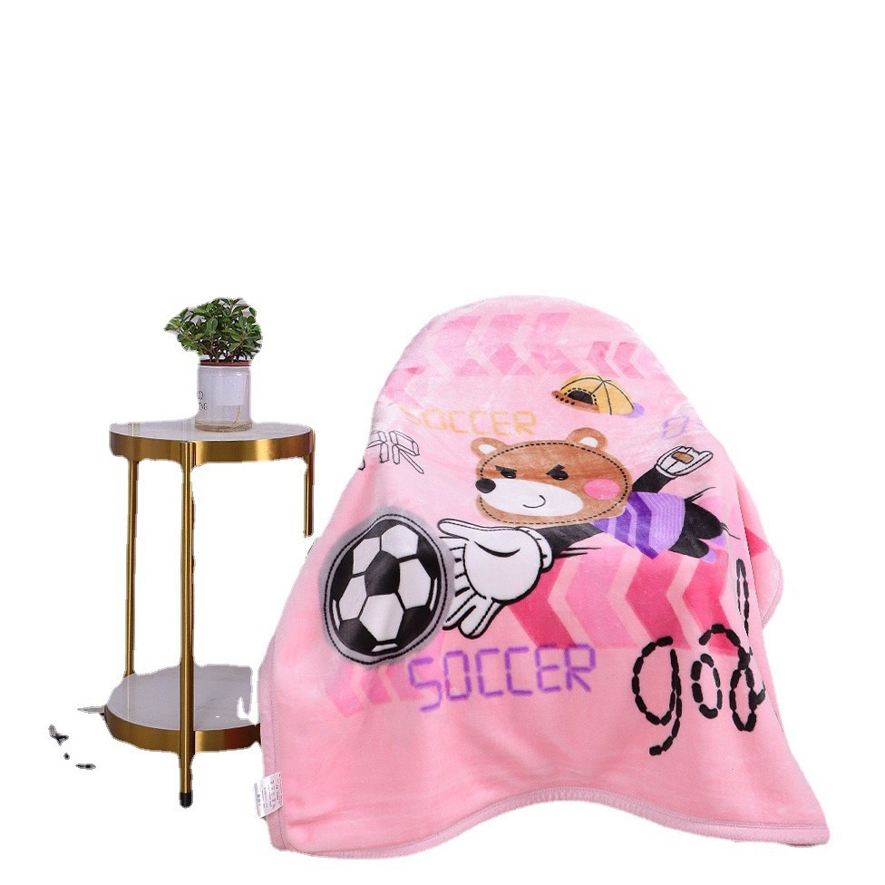 True love blanket super soft skin-friendly double-layer letter blanket cartoon children's blanket baby blanket office shawl leg-matching blanket