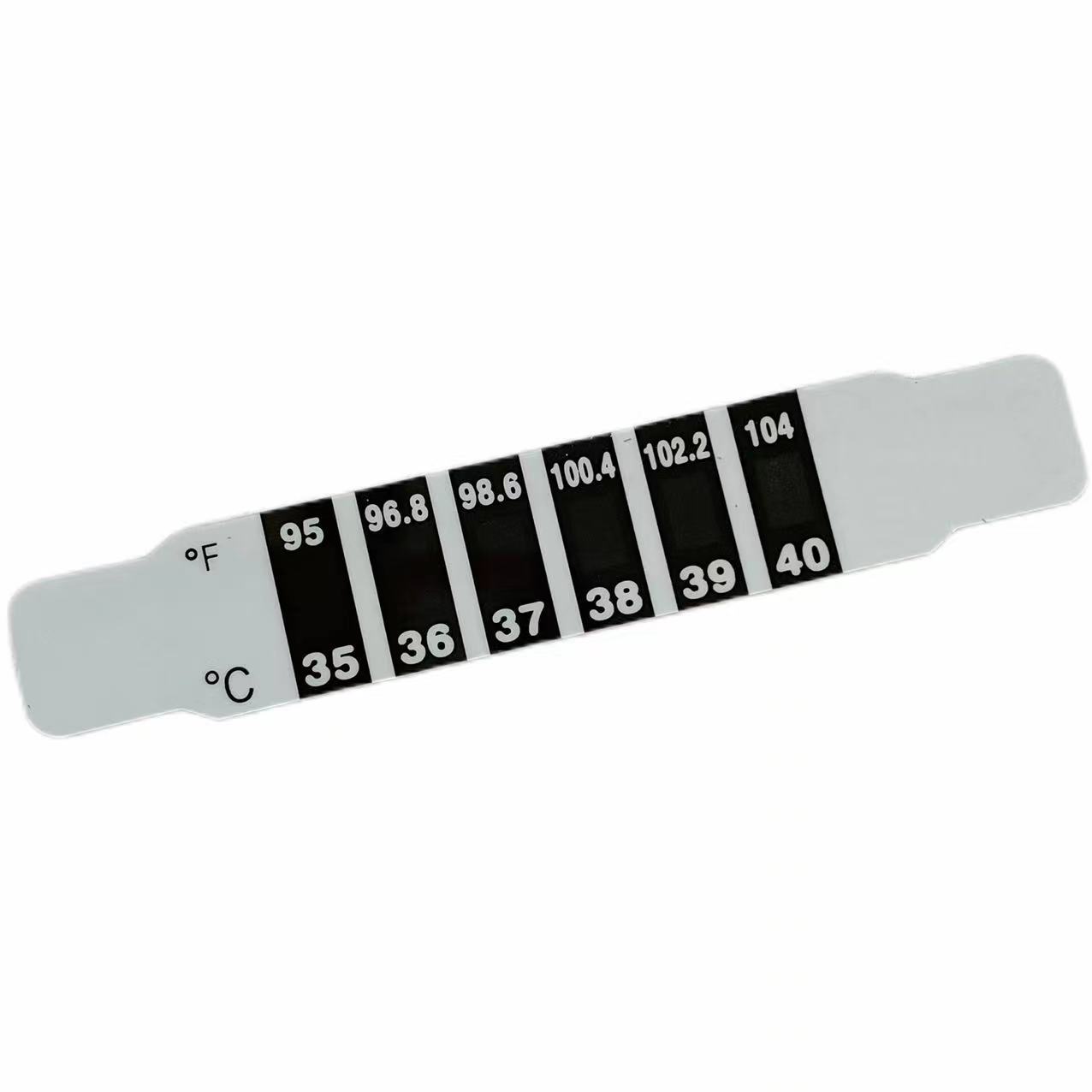 Forehead thermometer baby LCD color temperature strip LCD temperature sticker flexible baby temperature measuring strip