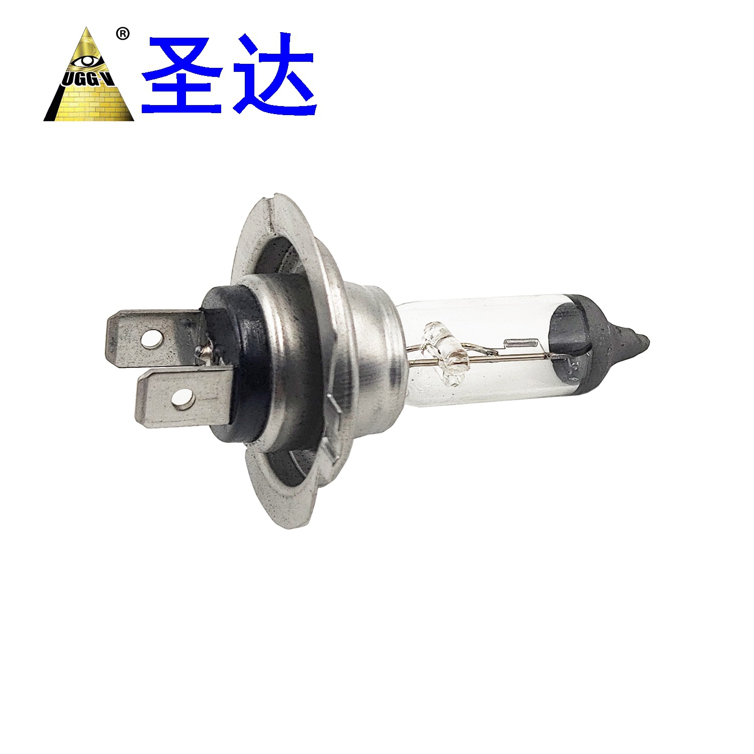 Cross-Border Spot H7 Halogen Lamp Car Headlight H7 Car Halogen Lamp White Light 12V55W 100W H7