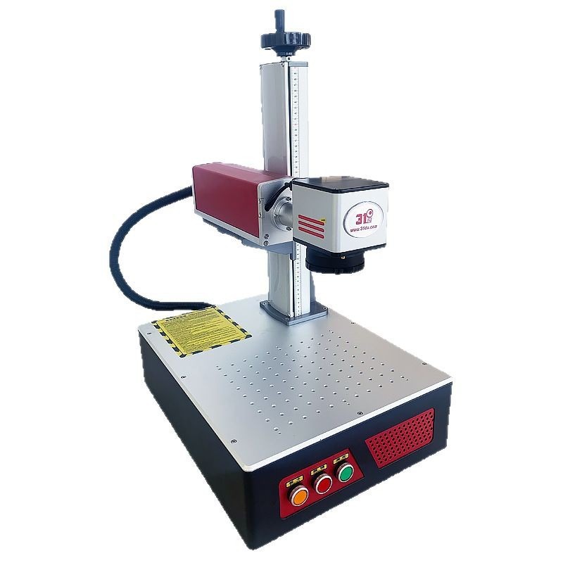 31 Degree Fiber Laser Marking Machine Coke Gift DIY Metal Stainless Steel Small Engraving Machine Stone Engraving Machine