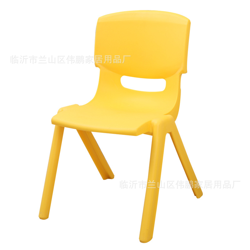 Kindergarten Chair Thickened Children's Backrest Chair Learning and Training Institutions Desk and Chair Household Plastic Stool Wholesale