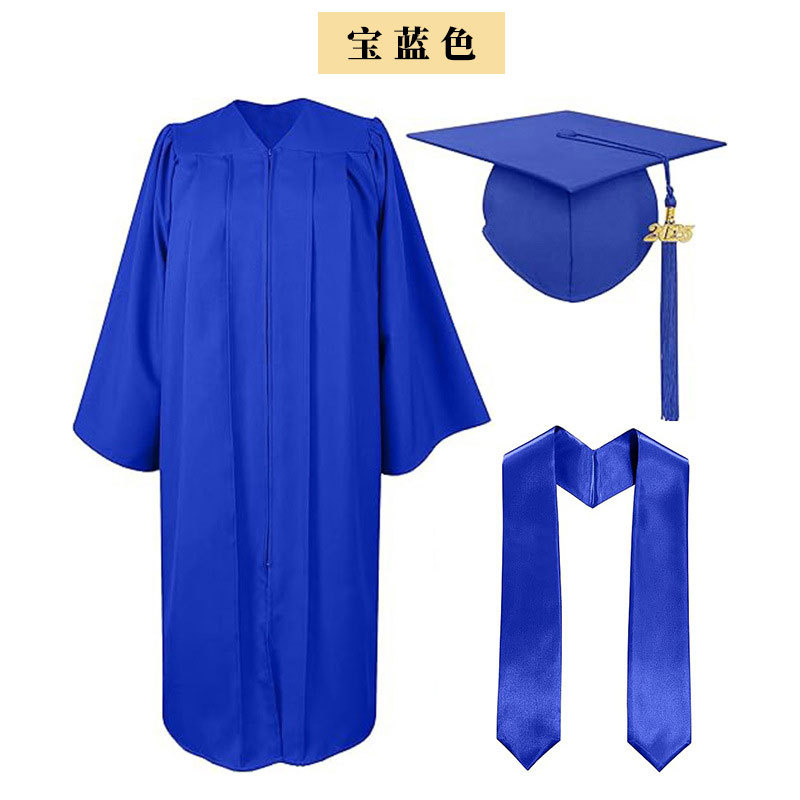 American Bachelor's Uniform, College Student, Male and Female Graduation Season Photo Clothing, High School Graduation Uniform, Degree Uniform, Ribbon Factory