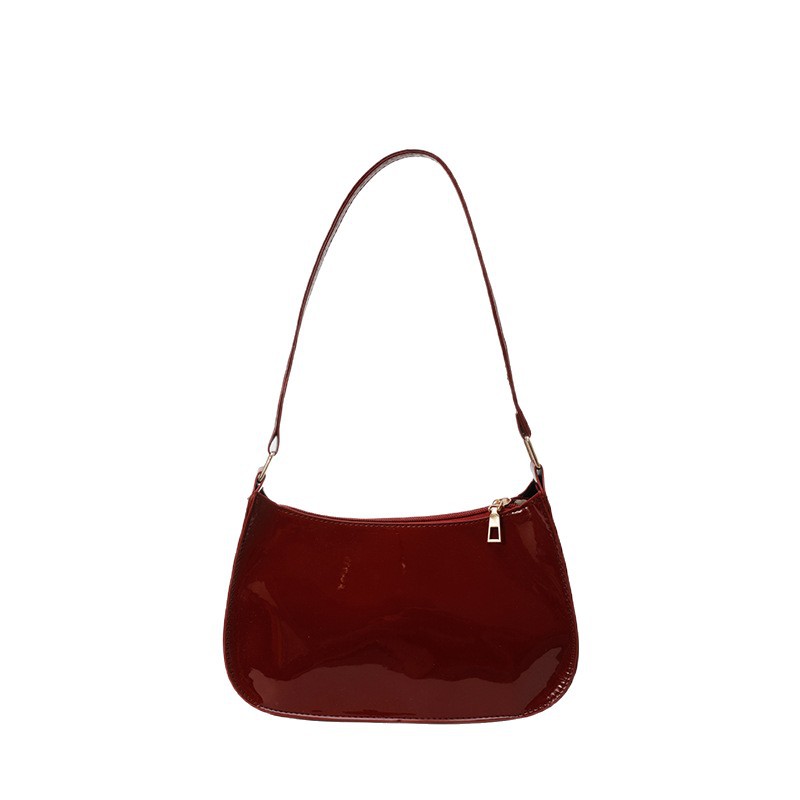 Spring New Women's Shoulder Bag, Stylish Baguette Armpit Bag, Niche Retro Simple Versatile Handbag Wholesale