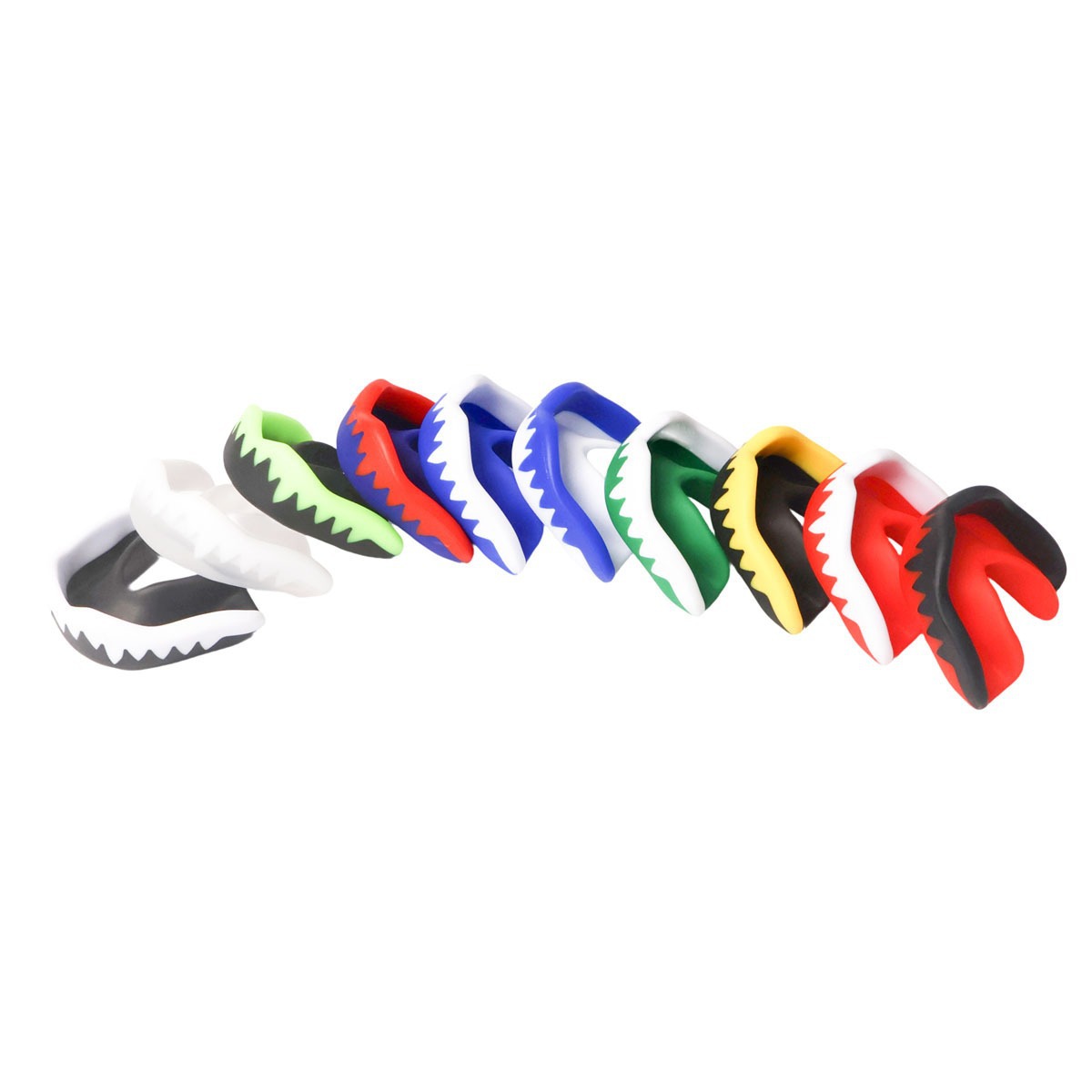 Shark Fighting Teeth Mat Brackets Taekwondo Skating Basketball Boxing Sports Tooth Mat Playing Sports Basketball Wholesale