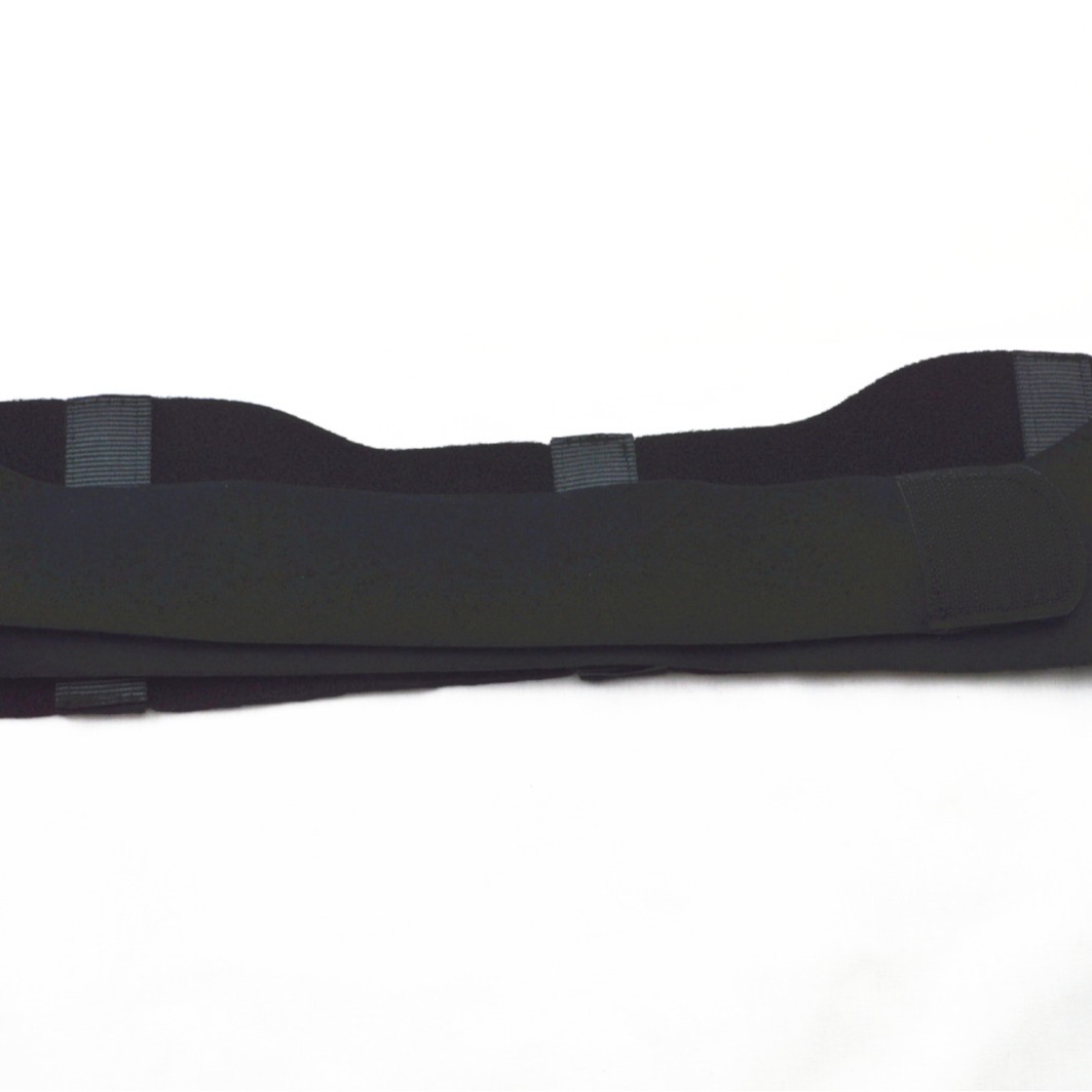 Elastic Black Bone Support Belt, Body Shaping Garment, Black Soft Hip Cincher, Washable Abdominal Belt