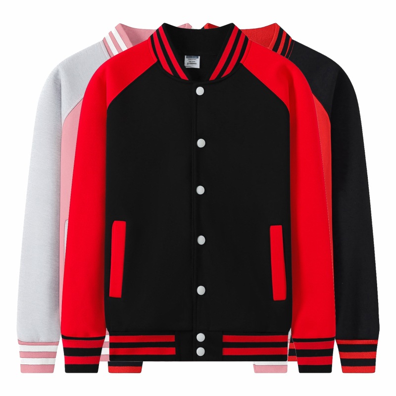 Baseball Uniform Advertising Shirt Sweatshirt Student Uniform Autumn and Winter Party Work Clothes Polar Fleece Sports Printed Logo Team