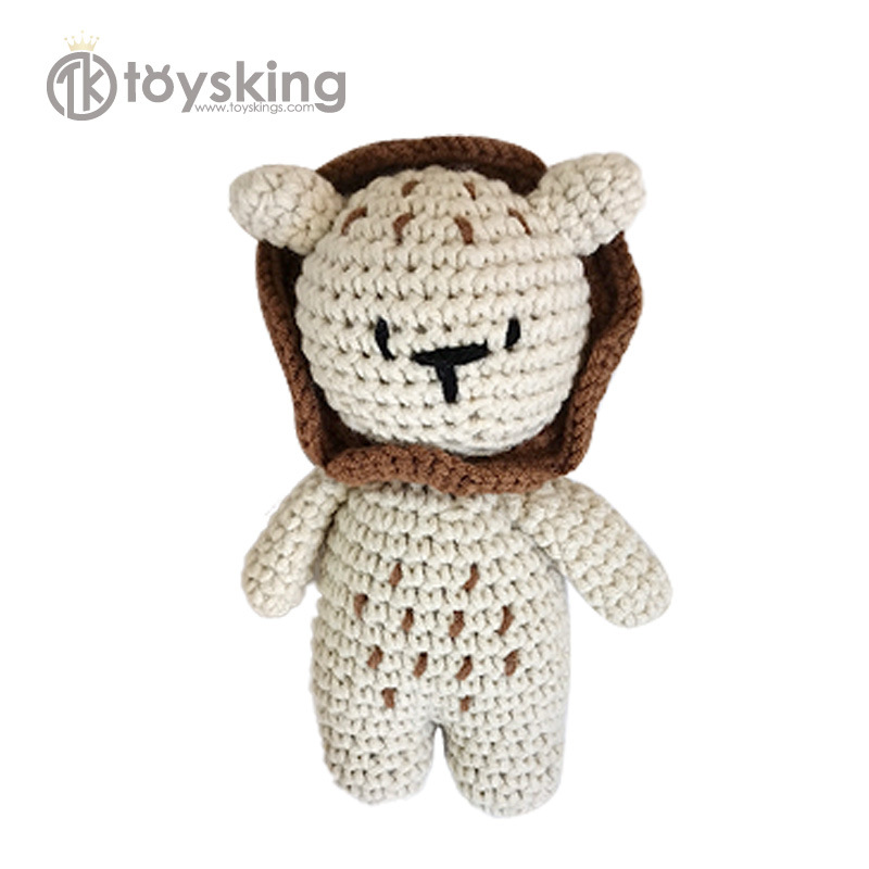 Crochet Toys Handmade Crochet Dolls Knitted Dolls Baby Comfort Rabbit Crochet Bunny Doll