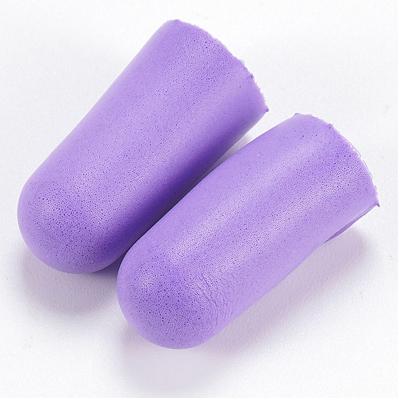 2025 Soundproof Earplugs PU Sponge Earplugs Anti-Noise Sleep Aviation Noise Reduction Earplugs Independent Pocket