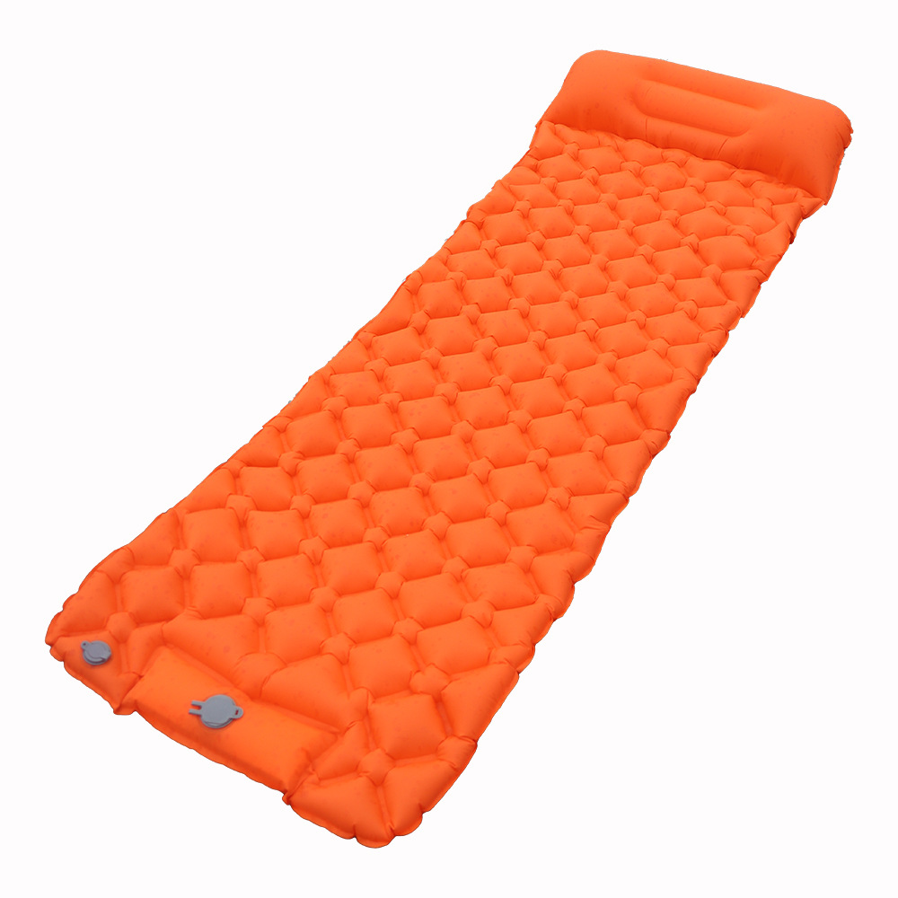 Wholesale In-Stock Lt04 Double/Single Outdoor Inflatable Mat Camping Tent Sleeping Pad Splicing Lightweight Moisture-Proof Mat