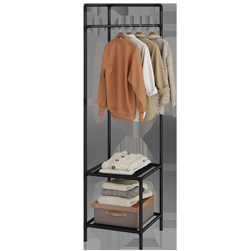 Coat Rack, Clothes Drying Rack, Clothes Hanger, Large Capacity, Multi-Functional Household Door Simple Clothes Drying Rack for Rental Dormitories