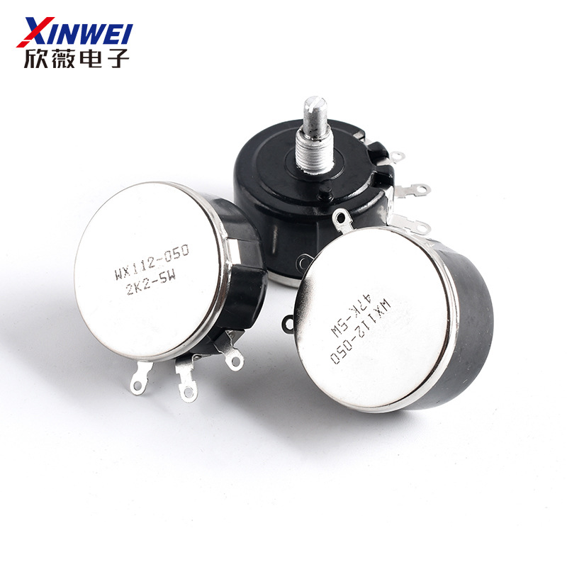 Wx112 Wx050 5W Single-Turn Wirewound Potentiometer 1K 2K2 4K7 10K 22K 33K 47K