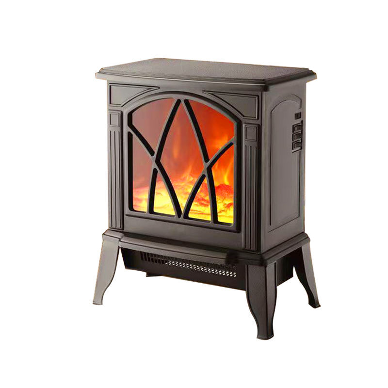 Fireplace European-Style Heater Simulated Flame Mountain Flame Heating Stove Fan Heater Household Power-Saving King Plug-In Heating Stove