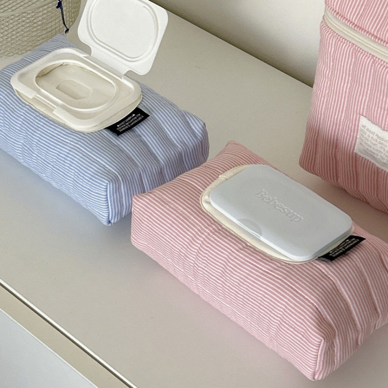 Корейская стеганая тканевая коробка для салфеток, набор для повседневного использования