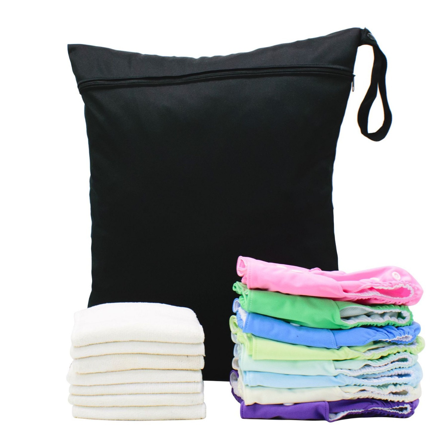 Водонепроницаемый мешок для подгузников, многоразовый, с одним замком, дорожная сумка для йоги и больших размеров