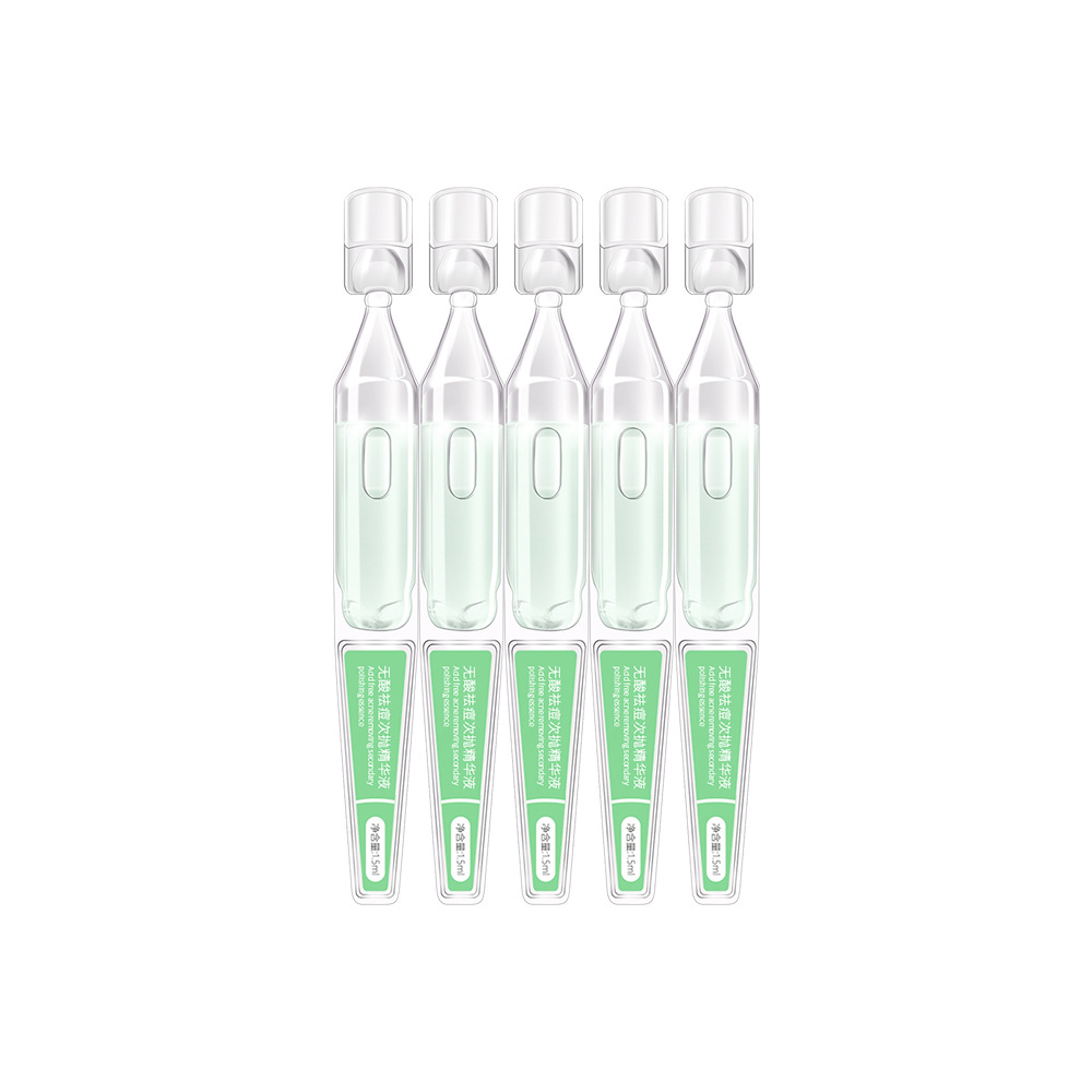 Acid-Free Anti-Acne Second-Throwing Essence Oem Hydrating and Moisturizing Shrink Pores Anti-Acne Second-Throwing Essence Custom Processing