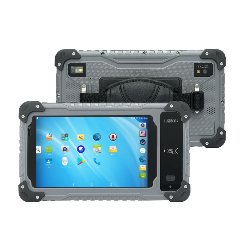 Промышленный прочный планшет Hugerock Сканер штрих-кодов QR-кодов NFC Читатель карт Инвентаризация