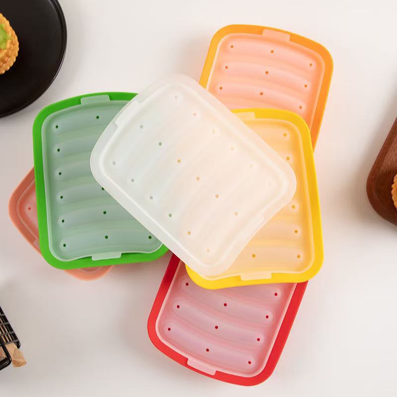 Силиконовая форма для сосисок Домашний хот-дог DIY Форма для сосисок Силиконовая форма для продуктов