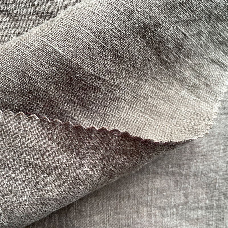 240g Heavy Pure Hemp Fabric Pants, Skirts, Shirts, Solid Color 9-Count Hemp Fabric, Ready Stock Wholesale in Keqiao