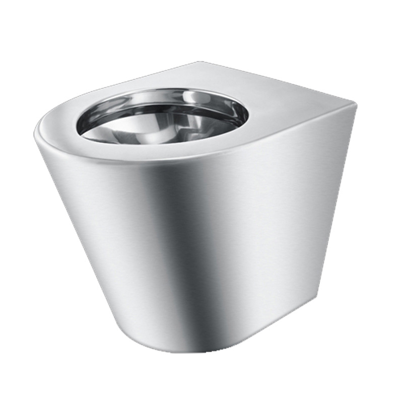 [Customized] Manufacturer Wholesale 316/304 Stainless Steel Toilet Integrated Toilet for Prisons, Airports, and Ships