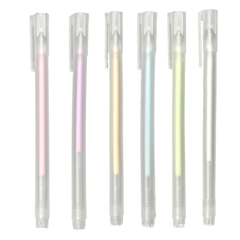 Student Journal Dot glue pen pull cap type quick-drying children's creative macaron color journal pen type dispensing pen wholesale