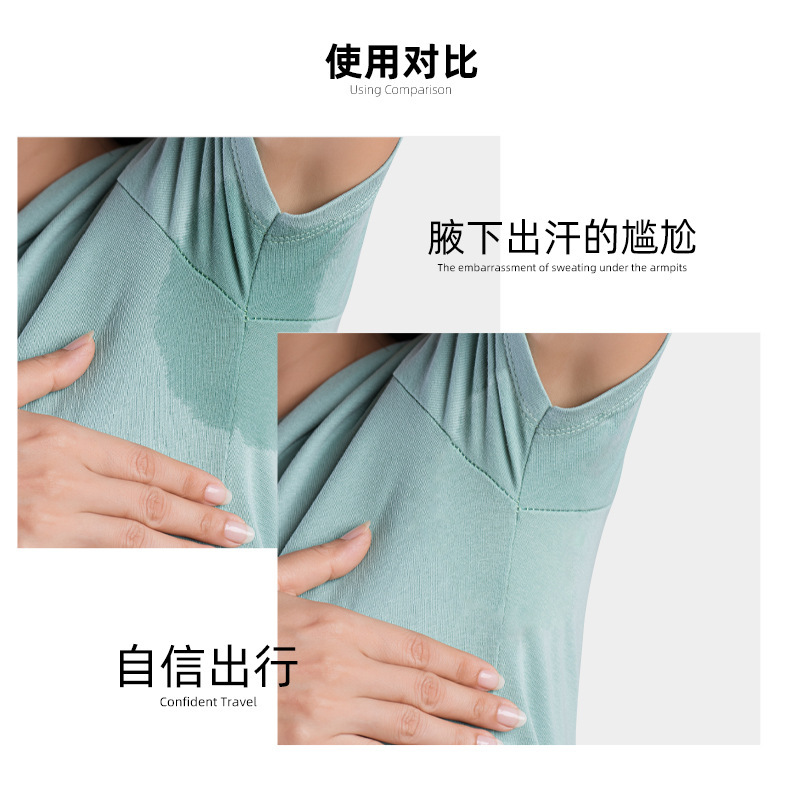 Sweat-Absorbent Patch Summer Armpit Polymer Armpit Anti-Sweat Patch Artifact Ultra-Thin Invisible Female Armpit Pad Sweat-Proof Antiperspirant Patch