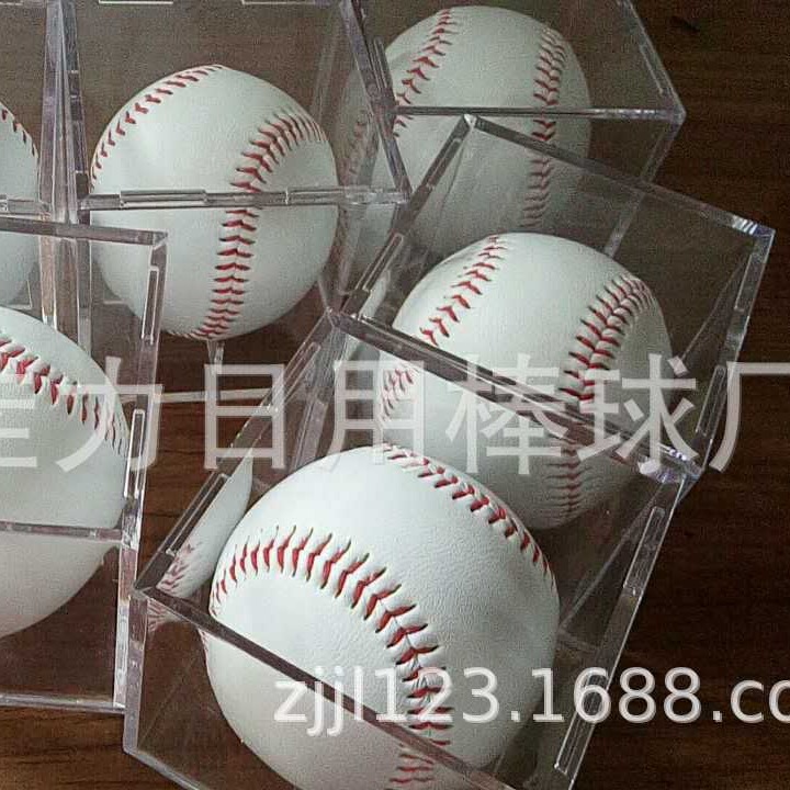 Бейсбольная коробка, прозрачный ПВХ, материал, похожий на акрил, съемная, многоразовая упаковка, изысканная