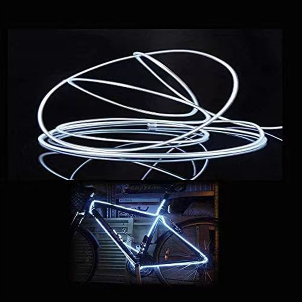 Glow Wire Diameter 2.3 Round Wire Cold Light 3m with 3V Battery Box Driver Hot-Selling Light Source El Cold Light Source