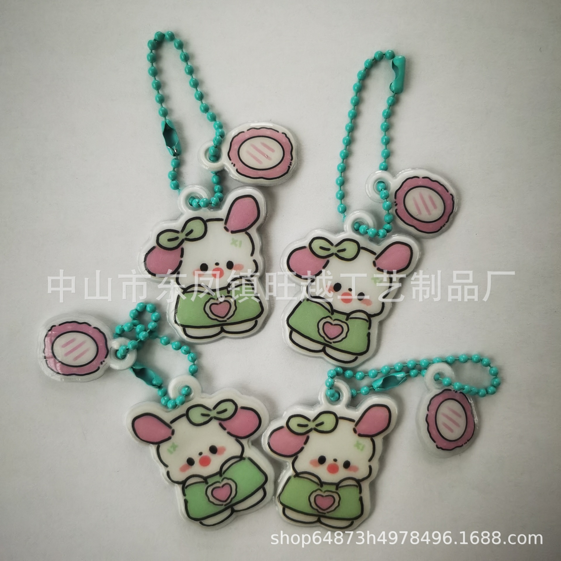 Customized High-Frequency Hot-Pressed Pvc Double-Sided Lanyard Tag Pendant Key Pendant Animation Star Peripheral Customization