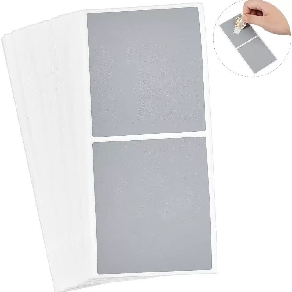 Large Scratch-Off Film Coating Scratch-Off Sticker Homemade Scratch-Off Card Scratch-Off Layer DIY Holiday Cover Scratch-Off Silver