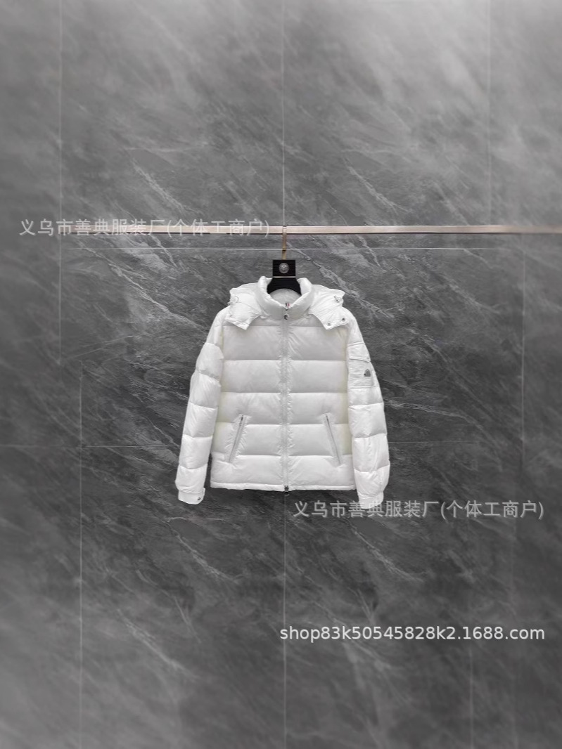 High Version Mengjia Ma Black Classic Versatile down Jacket Comfortable Warm Cold-Proof Hooded Coat Wholesale Cross-Border