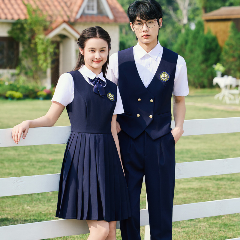 College Style Dress Jk Uniform Suit Men and Women Kindergarten Uniforms Teacher Work Clothes Student Chorus Performance Clothes