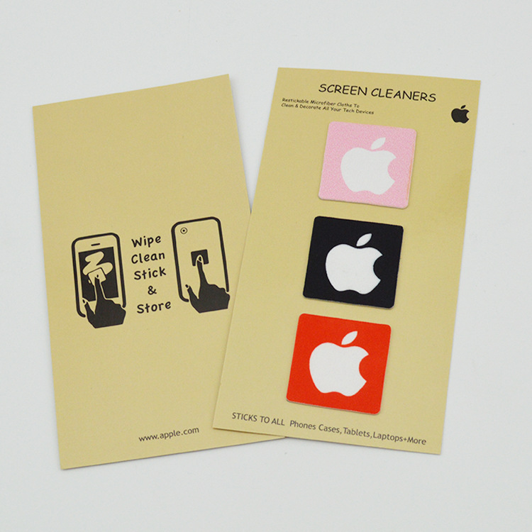 Factory Customized Mobile Phone Screen Cleaning Wipe Silicone Material