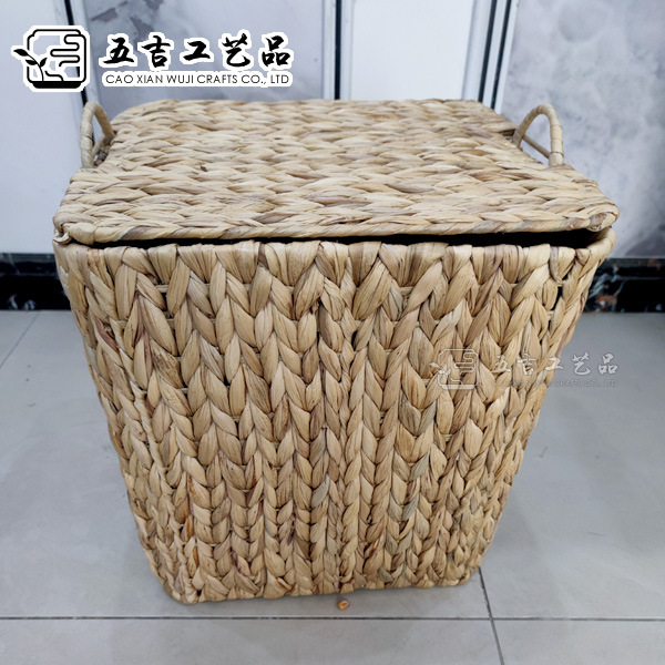 Water Gourd Straw Woven Storage Basket Natural Environmentally Friendly Hotel Bathroom Supplies Storage Basket Straw Woven Home Storage Basket