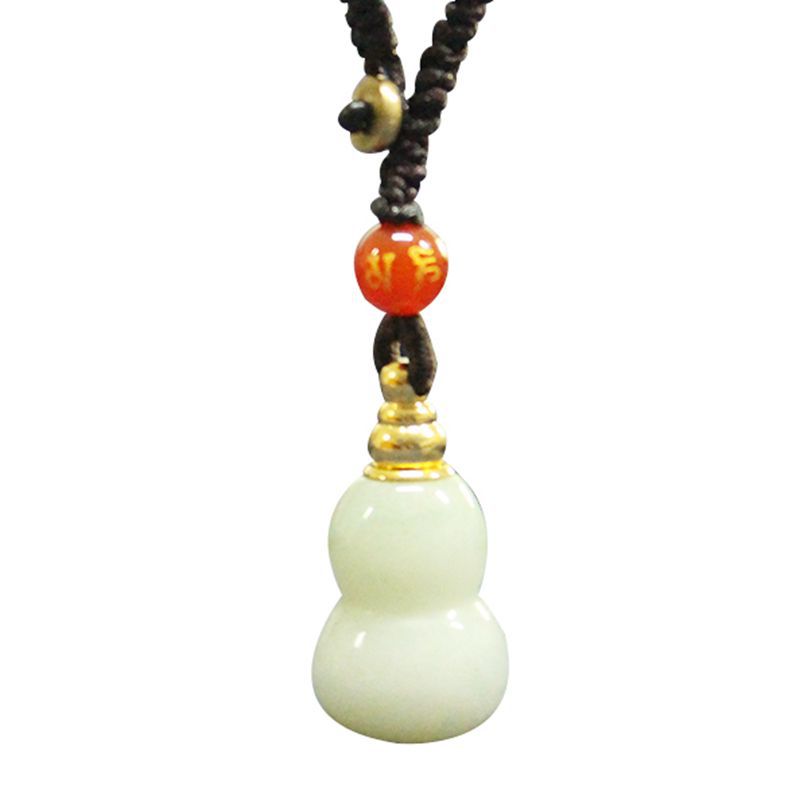Natural Shecui Dongling Jade Hollow Openable Gourd Essential Oil Perfumery Bottle Gift Pendant Necklace Pendant