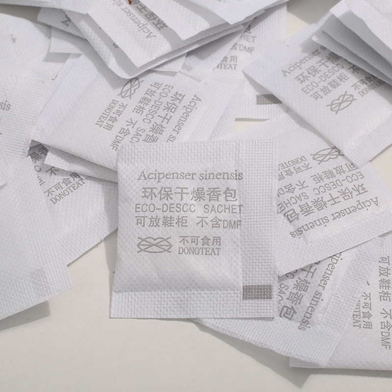 Non-woven environmental protection desiccant sachet shoe box clothing accessories moisture-proof mildew-proof desiccant odor removal aromatherapy bag