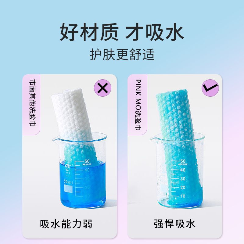 Disposable Facial Cleansing Towel Thickened and Enlarged Hanging Removable Type for Home Beauty Salon