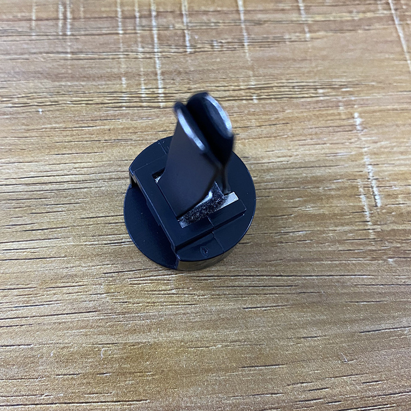 H-Type Air Outlet Clip Fragrance Tablet Balm Aromatherapy DIY Hardware Round Card Slot Accessories Casing Buckle Decoration