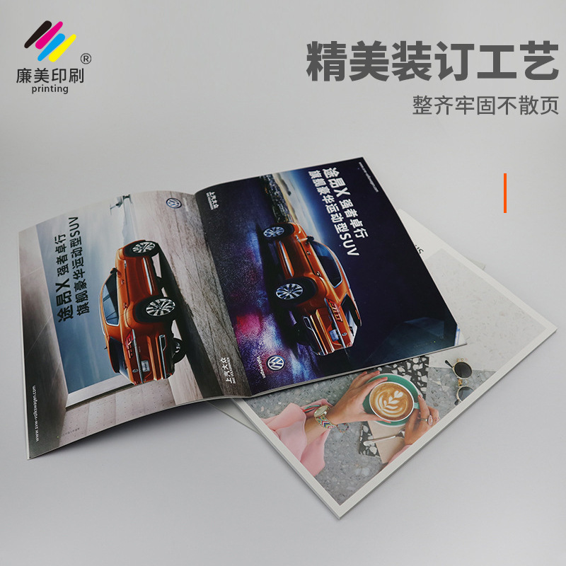 Corporate Brochure Printing Factory A4 Manual Dm Flyer Sheet Poster Custom Color Printing Album Folding Printing