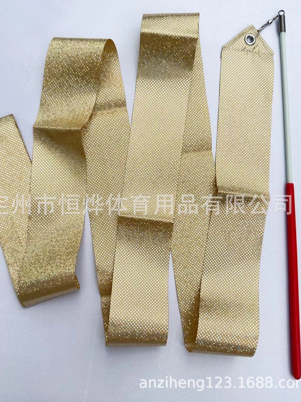 Manufacturers produce flash gold gymnastics ribbons 2 meters 4 meters 6 meters streamers dance ribbons children's toys