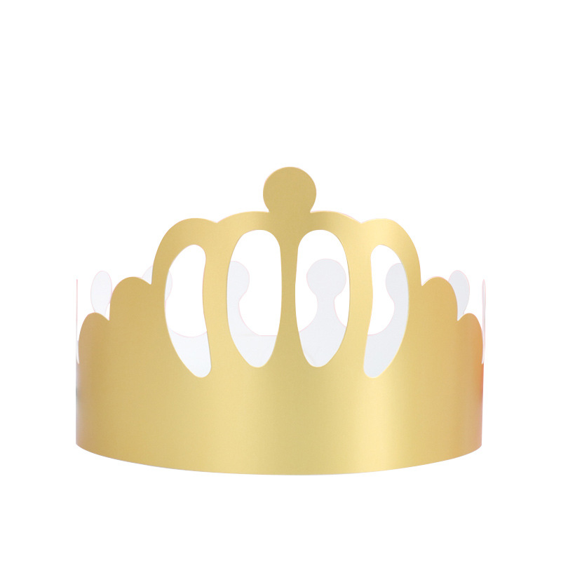Birthday Hat Amazon Foreign Trade Cross-border Paper Hat Party Crown Hat Adult Children's Birthday Headwear Toy Supplies