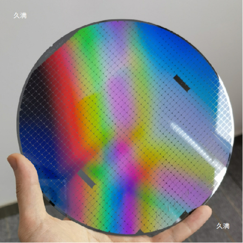 Tsmc Wafer Photolithography Integrated Circuit Chip Scrap Silicon Wafer Teaching Test