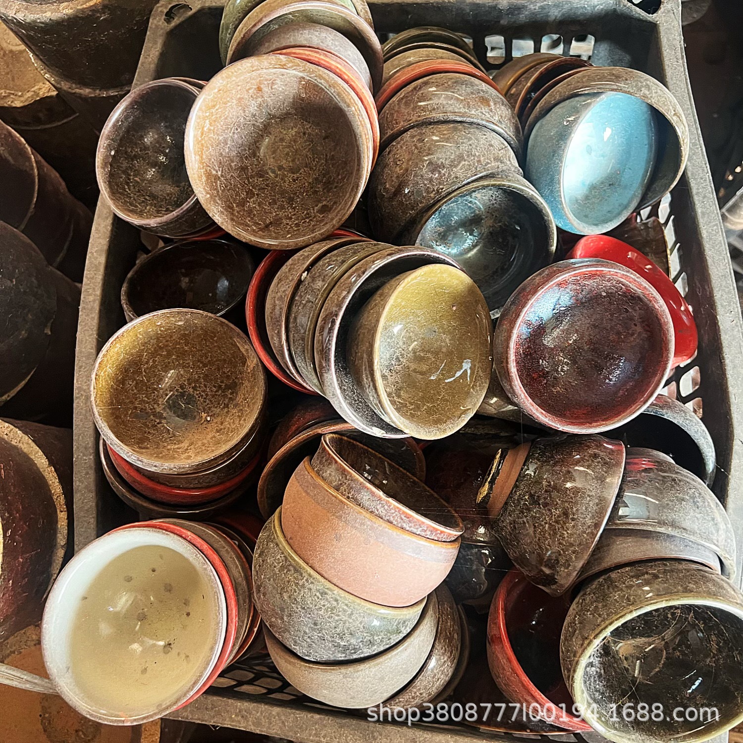 Оптовая продажа дефектных чаш для живых открытий печи Jianyang Jianzhan, большое количество, случайная доставка