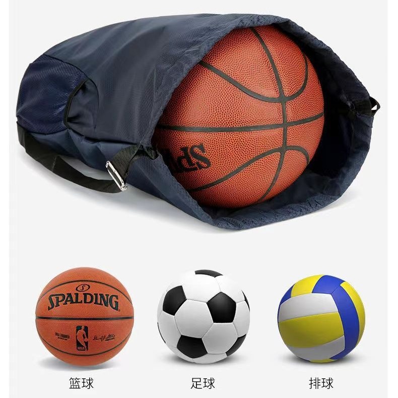 Wet and Dry Separation Swimming Bag Basketball Football Shoes Backpack Drawstring Portable Backpack Men's Sports Storage Bag