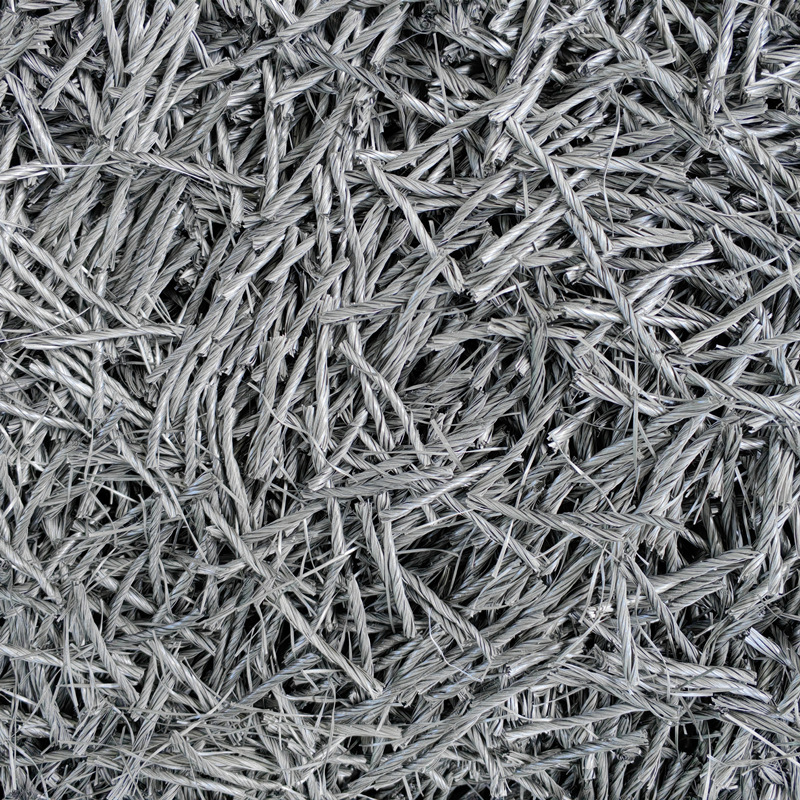 Twisted Fiber Manufacturer Composite Fiber High-Strength Crack-Resistant Polypropylene Crude Fiber Concrete Hinge Fiber